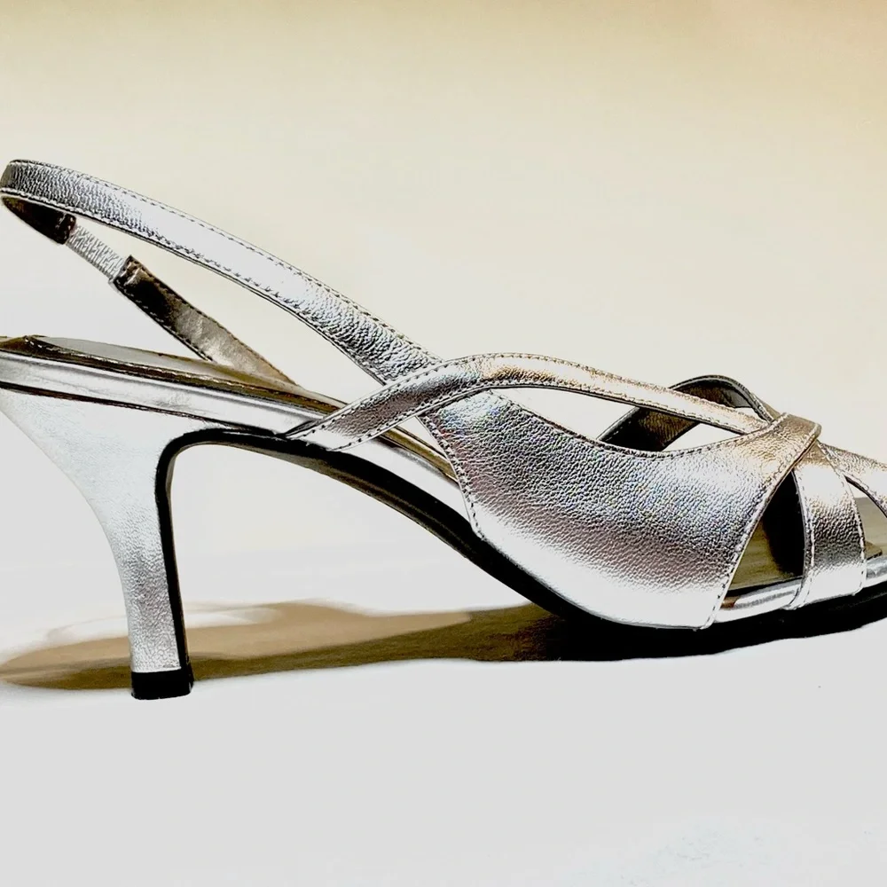 Naturalizer N5 Comfort Metallic Pump Prissy 8.5M - Picture 3 of 6